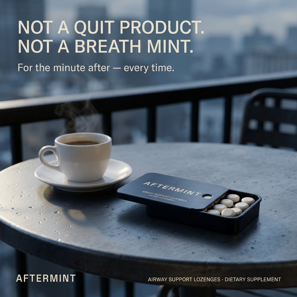 Aftermint — Airway Support Lozenges, After You Smoke